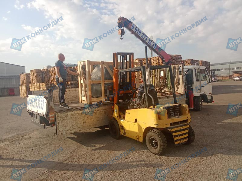 Отгрузка компрессора Remeza СБ4/Ф-500.LT100/16-7,5 в г. Краснодар