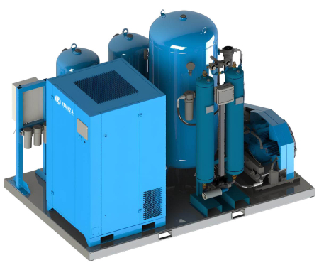 Модульная компрессорная станция Ремеза МКР180-3-13 фото