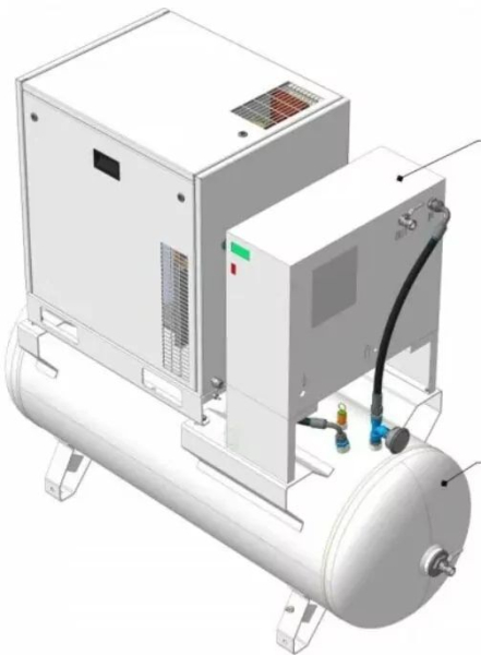 Спиральный компрессор Remeza SKS 2,2-10-270A/O Спиральный компрессор Remeza SKS 2,2-10-270A/O фото