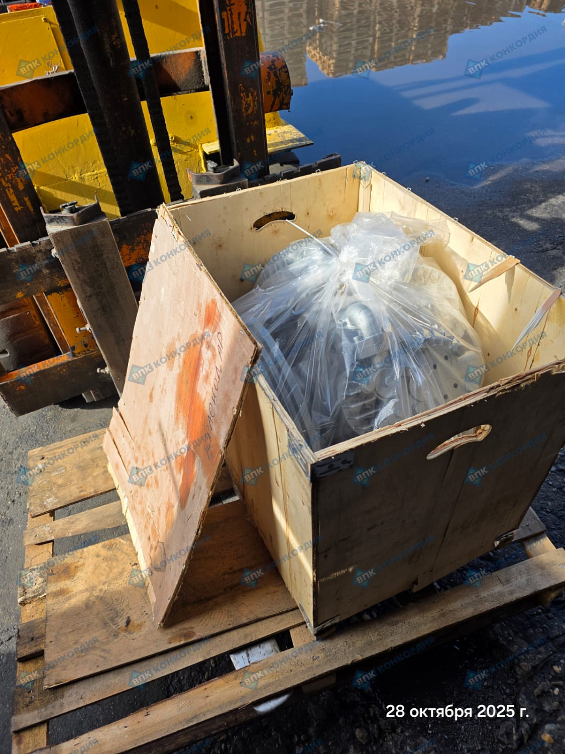 Отгрузка поршневого компрессора Remeza СБ4/Ф-500.LT100/16-7,5 и поршневого блока  LT100 в г. Краснодар