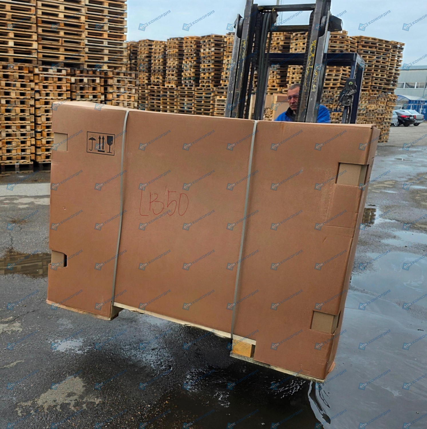 Отгрузка поршневых компрессоров Remeza СБ4/С-200.LB40, Remeza СБ4/Ф-270.LB50, Remeza СБ4/С-100.LB24A и Remeza СБ4/Ф-500.LT100-7,5 кВт в г. Краснодар