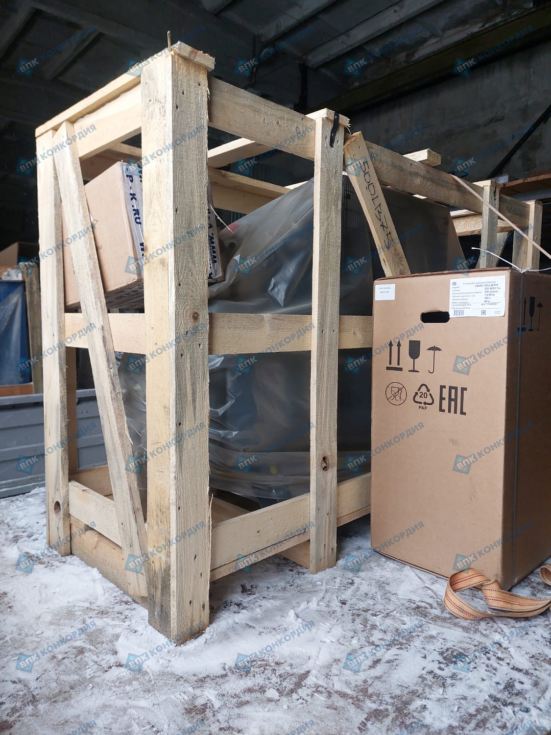 Отгрузка компрессора Remeza СБ4/С-100.LB30A и компрессора Remeza СБ4/Ф-500.LB75 в г. Новосибирск Отгрузка компрессора Remeza СБ4/С-100.LB30A и компрессора Remeza СБ4/Ф-500.LB75 в г. Новосибирск